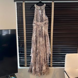 Teri Jon by Rickie Freeman Evening Long Dress Gown Size 10